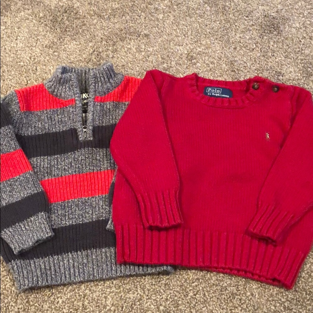 Two 18MT Sweaters